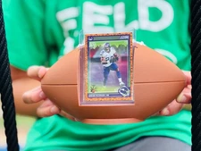 Football Card Display Stand Holder 3D printed