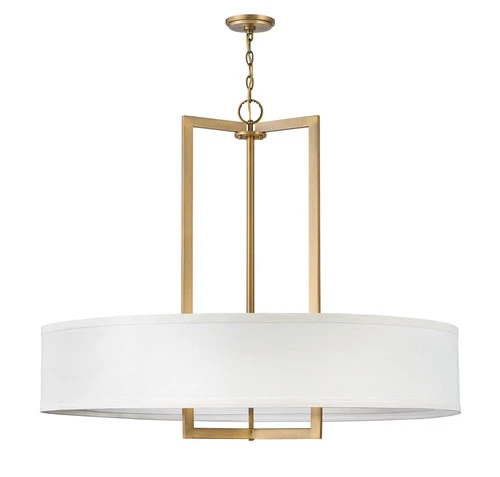 Brushed Bronze LED Chandelier from the Hampton Collection - Picture 1 of 2