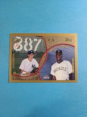 Choo Freeman Adam Brown 1999 Topps Baseball Card # 219 J9016