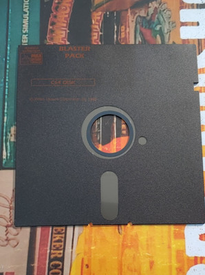 Blaster Pack (1989) Commodore 64 (Disk) works 8-bit classic C64