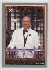2015 Topps WWE Road to Wrestlemania Silver Larry Zbyszko #97 xm0
