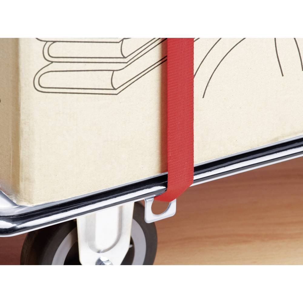 Chariot plateforme avec espace rangement et guidon rabattable en acier