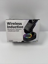 5in1 Wireless Induction Audio Bluetooth Speaker Phone Holder Power Bank LEDLight