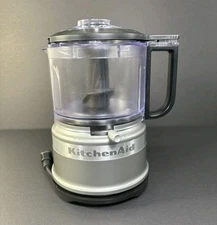 KitchenAid KFC3516CU 3.5 Cup Mini Food Processor Color Contour Silver