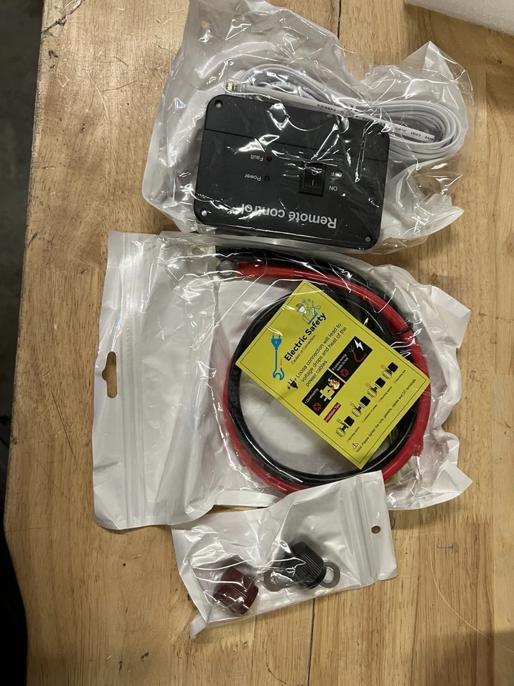 2000 Watt Inverter 12V DC to 110V/120V AC, Pure 2000W inverter pure sine wave - Image 2 of 2