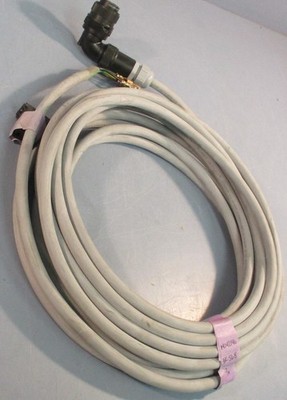 Lapp Kabel E100338 Shielded Conductor Cable 9m Long Approx W/90° 4-Pin Connector