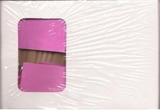 Box of 100 Pink Toothpick Flags, 100 Small Mini Pink Flag Cupcake Picks