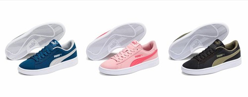 puma smash buck trainers