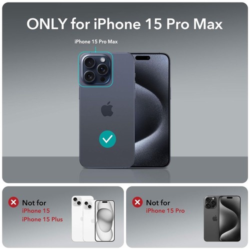 Case for iPhone 15 Pro Max Full Shockproof Transparent Odor Free TPU Material - 第 8/11 張圖片