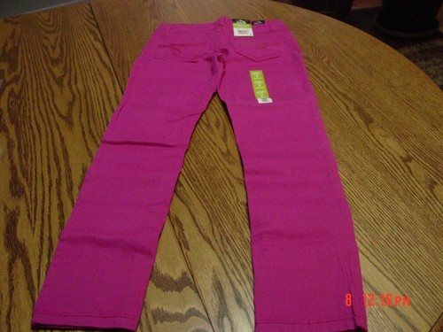Girls Super Skinny Pink Jeans by Jordache - Picture 3 of 4