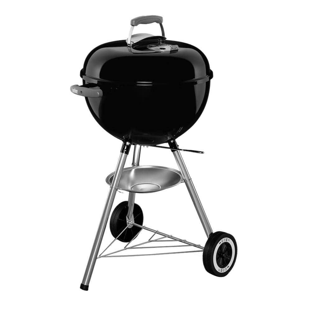 Weber 441001 18.5 in. One-Touch Silver Kettle Charcoal Grill