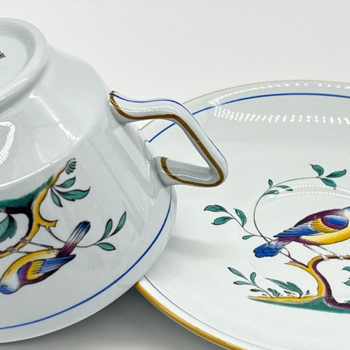BEAUTIFUL SPODE QUEEN'S BIRD FINE STONE CUP & SAUCER, EXCELLENT CONDITION - Picture 11 of 16