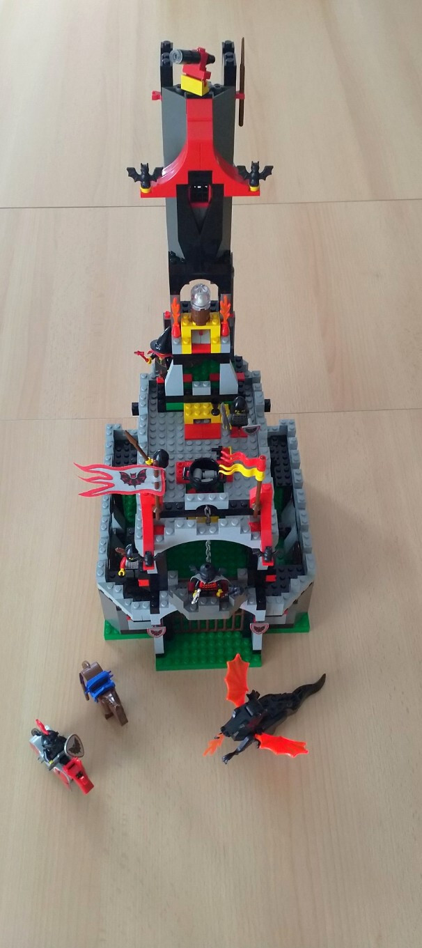 Lego 6097 Ritter Castle Night Lord's Castle von 1997, vollständig mit OBA