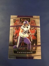 2021 Select # 95 ZACH DAVIDSON Minnesota Vikings Pack Fresh