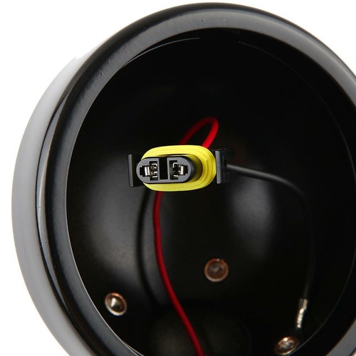 4.5" Motorcycle Spot Lights Housing Black Lamp Bulb Bucket For Harley Assembly - Imagen 6 de 7