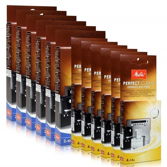6 packs Melitta cleaning tablets & descaler espresso Machine 6545499x6 6545529x6