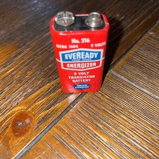 Vintage 9 Volt Battery New Price