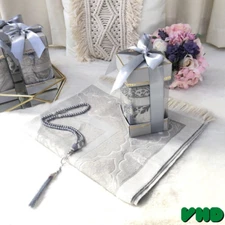 Prayer Rug Tasbeeh Islamic Gift Set | Gift For Muslim | Birthday Gift | Eid Gift