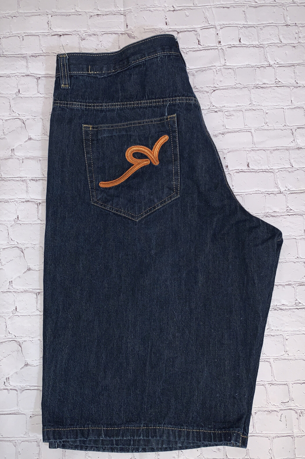 Rocawear Men's 42 Classic Fit Blue Denim Jean Shorts 14" Inseam eBay