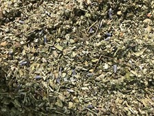 No.37 Herb Blend Mix - Marshmallow Damiana Mullein Red Raspberry Lavender - 4 oz