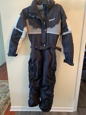 VINTAGE COLMAR SPORTSWEAR SKI SUIT - BLACK - SIZE I44 - US8