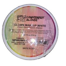 Cheyenne Brands COUNTERFEIT BLONDE Clown Makeup White 18 oz Is Sealed -CC