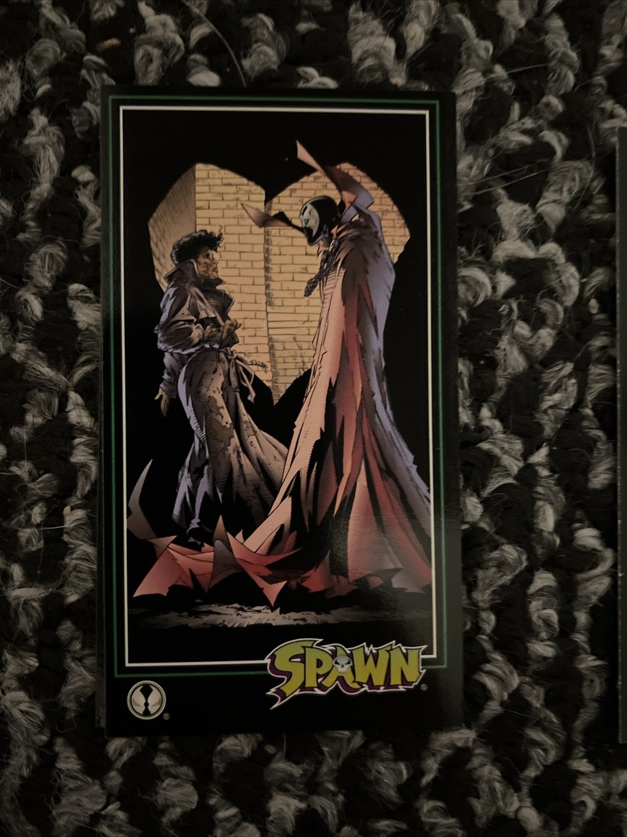 1995 Spawn Widevision Trading Card #59 Spawn Goes Home Art By Todd