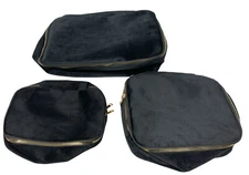 Packing Cubes – Set of 3 Packing Cubes or Travel Organizers Black