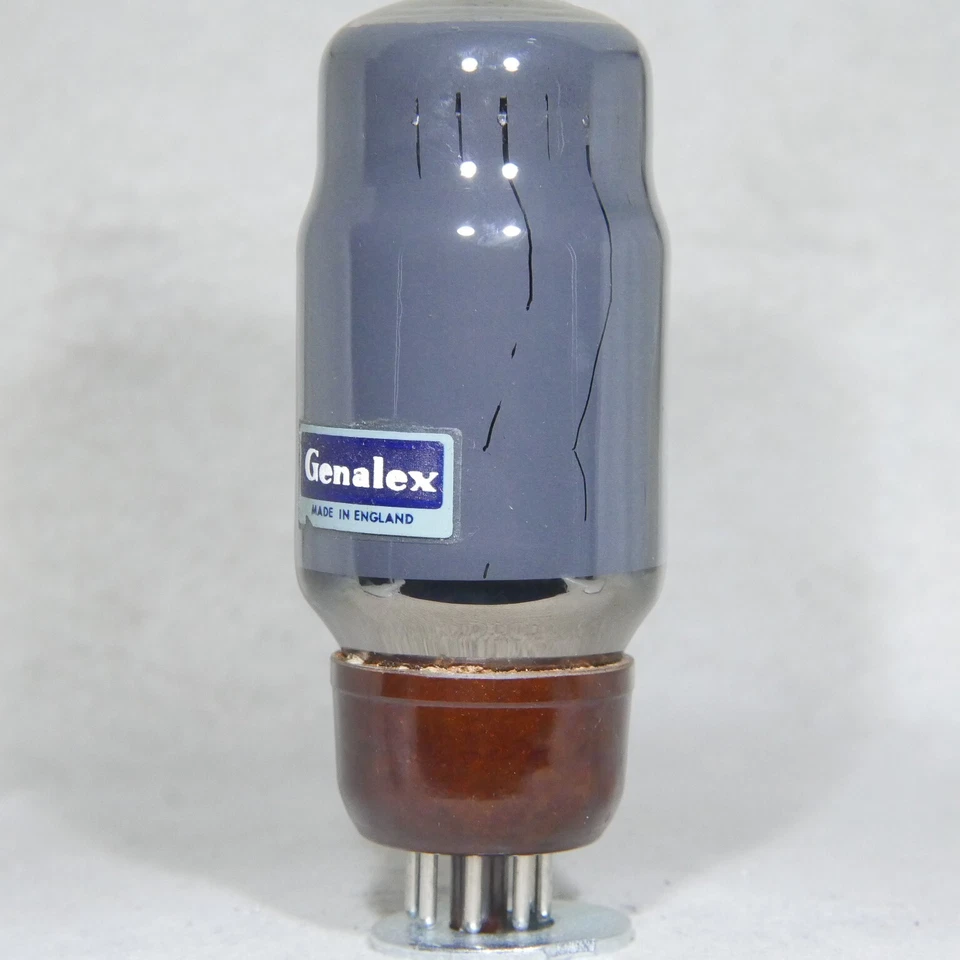 Tubo de vacío Genalex KT66 1958 1958 base marrón vintage nuevo en caja Foto 3 de 4