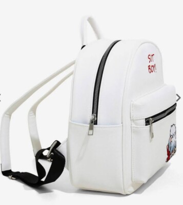 inuyasha sit boy mini backpack Fashion InuYasha Sesshomaru Patterns Mini Backpack