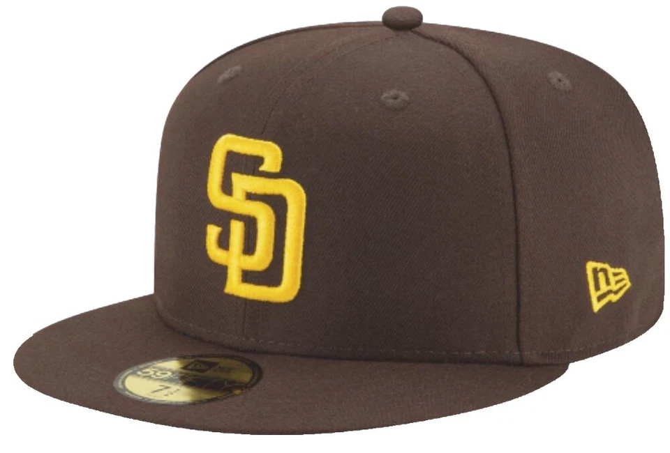 New Era San Diego Padres Jeu 2020 MLB Authentique Sur Terrain Cap 59Fifty Fitted - Photo 1/1