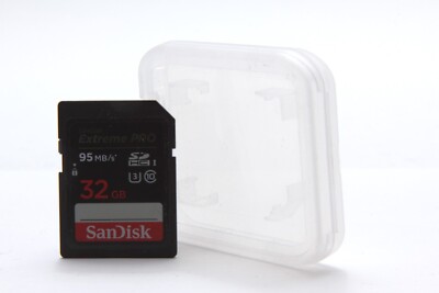 32GB SanDisk Extreme Pro 95MB/s Class10 SDHC Speicherkarte