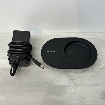 Genuine OEM Ember Smart Coffee Mug Charging Coaster w/ Power Adapter BASE ONLY