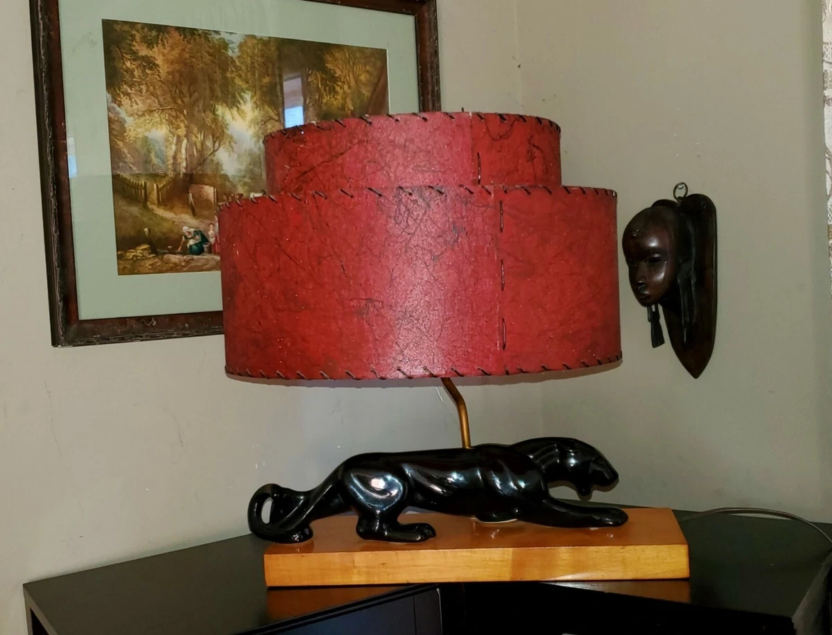 Panther lamp with shade online
