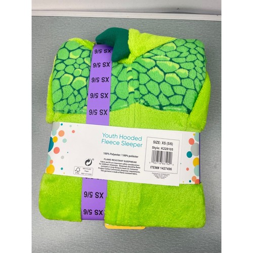 SAINT EVE DINO YOUTH BLANKET SLEEPER SIZE 10/12 - Picture 9 of 9