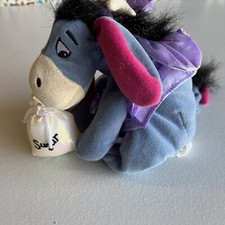 Sugar Plum fairy Eeyore Disney store bean bag NWT
