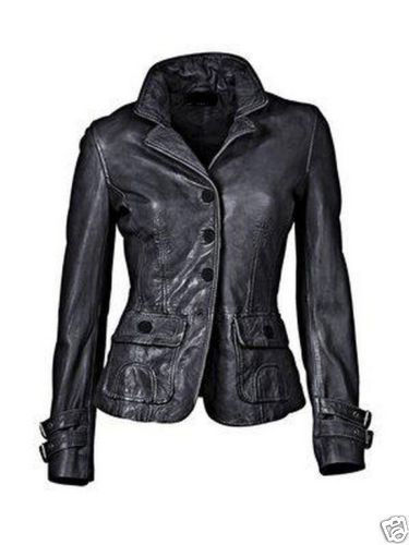 Classic Women Genuine Lambskin Real 