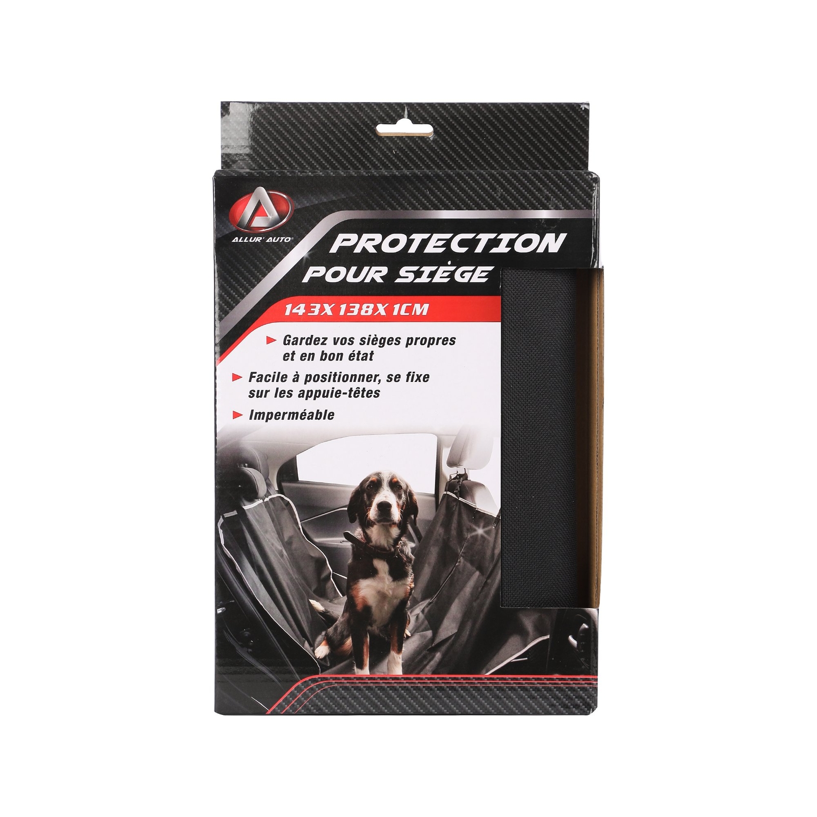 Housse protection voiture pour chien idéale pour retour de plage et balade forêt