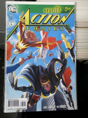Action Comics #871 (DC 2009) Krypto Cover von Alex Ross!