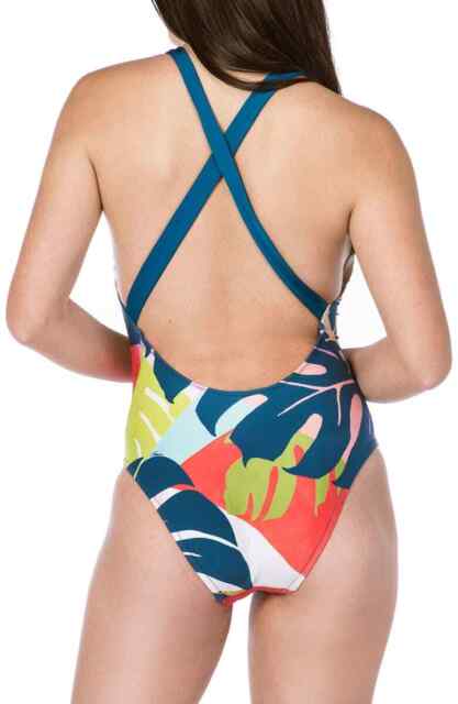 Trina Turk Women's Banana Leaf One-Piece Swimsuit 11507 Size 10 for