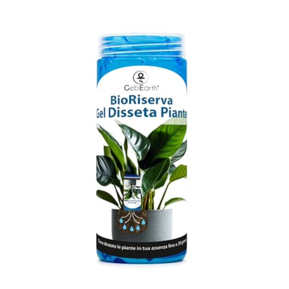 Gel Bioriserva DissetaPiante | Acqua Gel per Piante | Idratazione Fino a 30 Gior