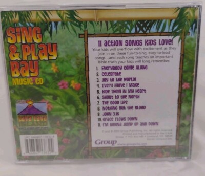 Sing & Play Bay Music RARE CD Lava Island Where Jesus Flows for