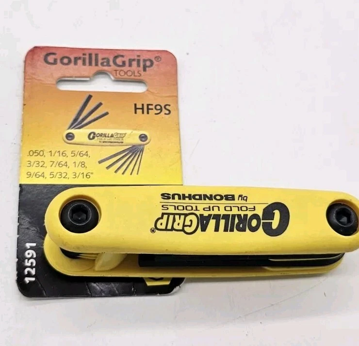 Gorilla Grip Hex Fold Up SAE Torx Wrench Sets - Image 3 of 4