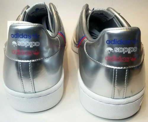 Adidas Originals Continental 80 Silver Sneakers FW5350, Size 14 US NEW IN BOX - Picture 3 of 5