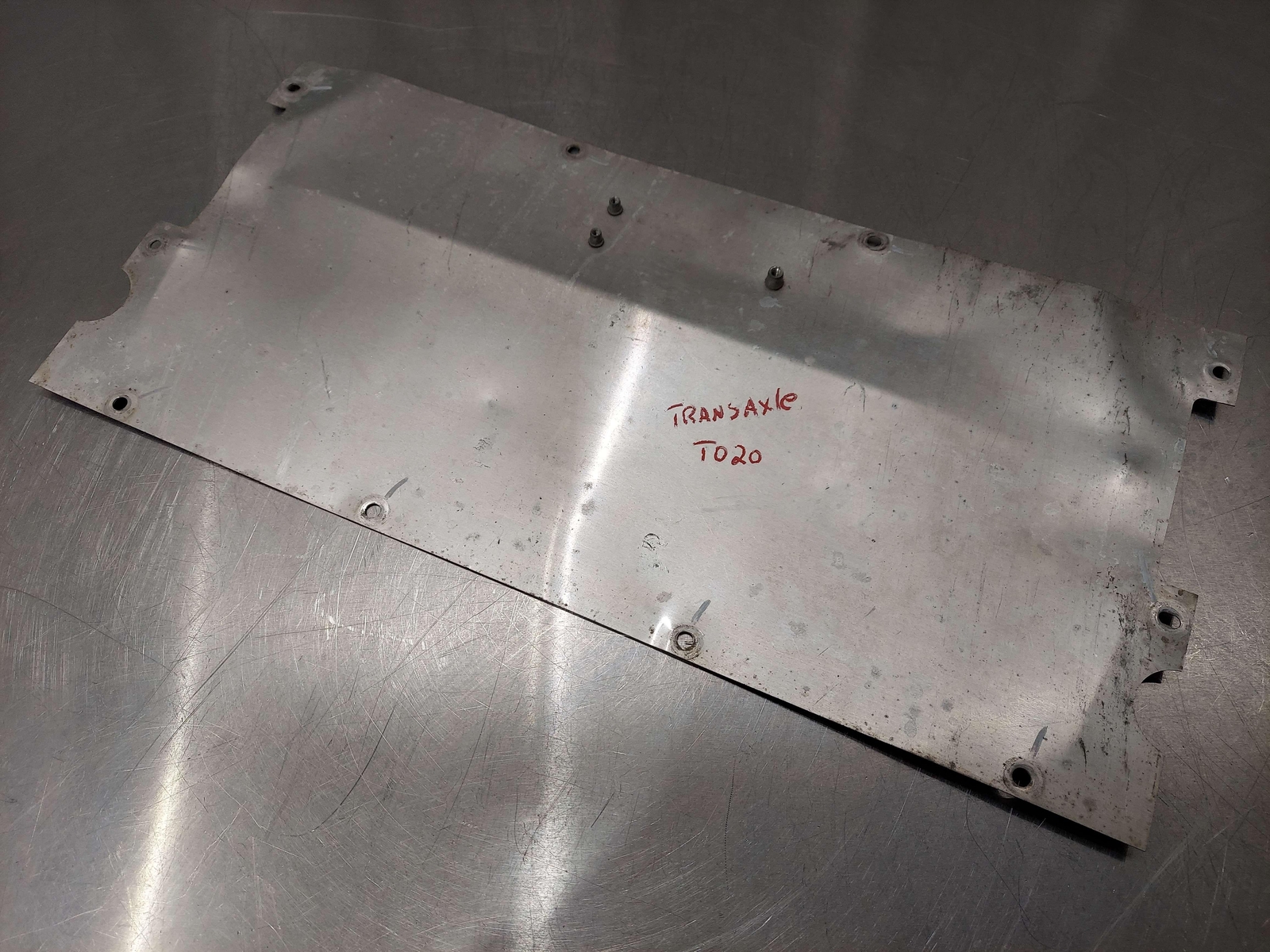 2016 Mclaren 570s Trans Axle Splash Guard Skid Plate Panel 13A3302CP