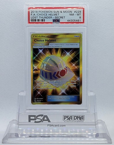 Choice Helmet graded PSA 8 for sale on eBay