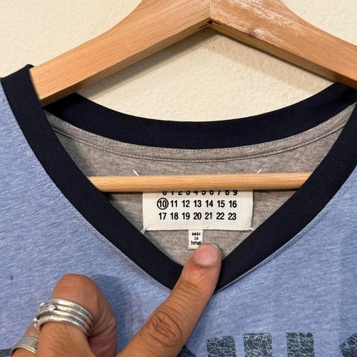 Maison Margiela Artisanal Asymmetrical Double Layered Sleeveless T Shirt Sz M - Picture 3 of 7