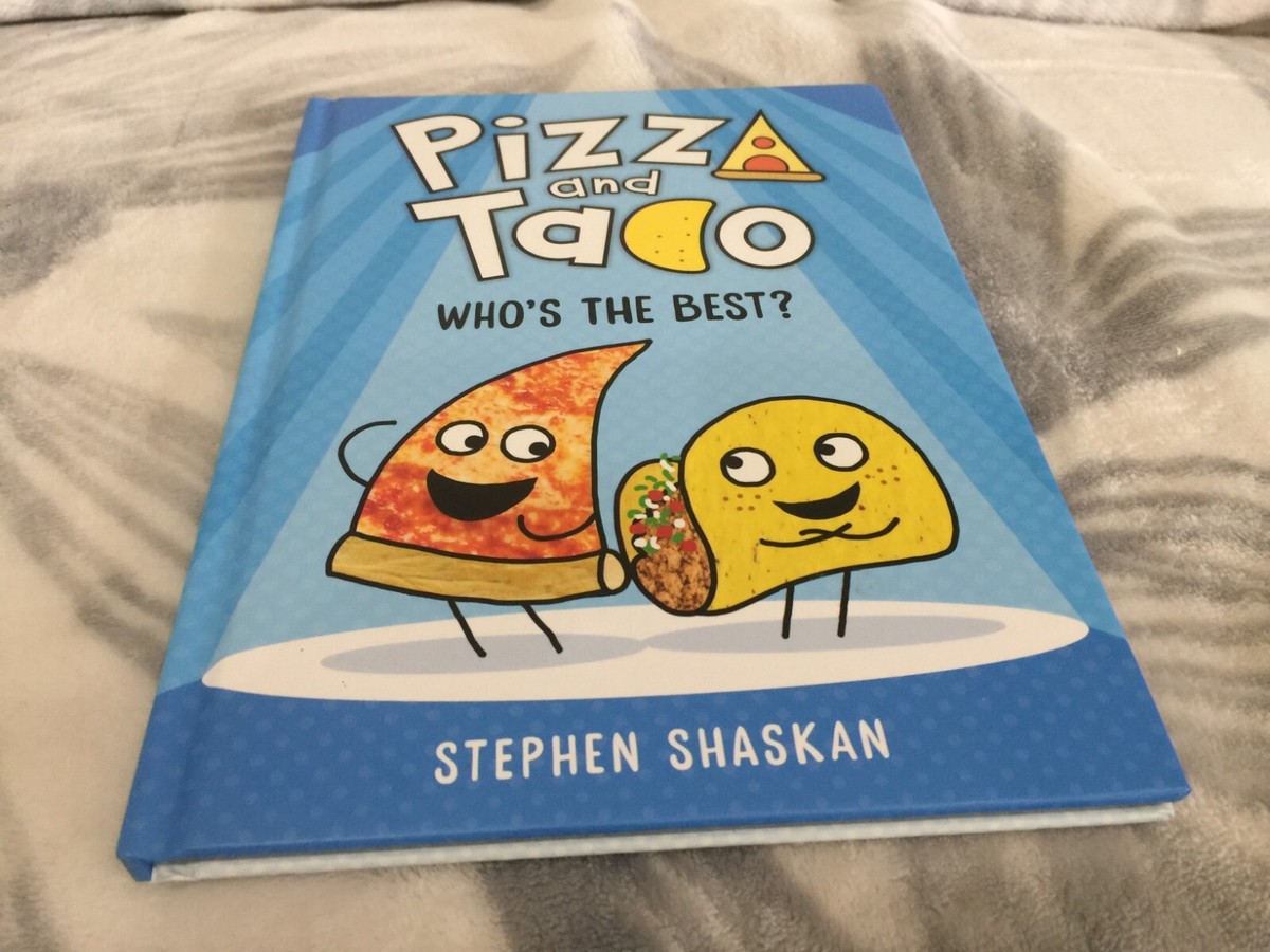 Pizza and Taco: Who's the Best? - 0593123301, hardcover, Stephen