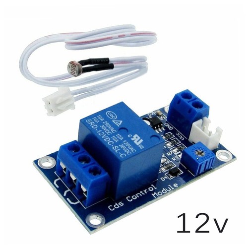 1pc Fotowiderstandssensor-Modul Platine Steuerschalter 5V / 12V Relais - Bild 2 von 26