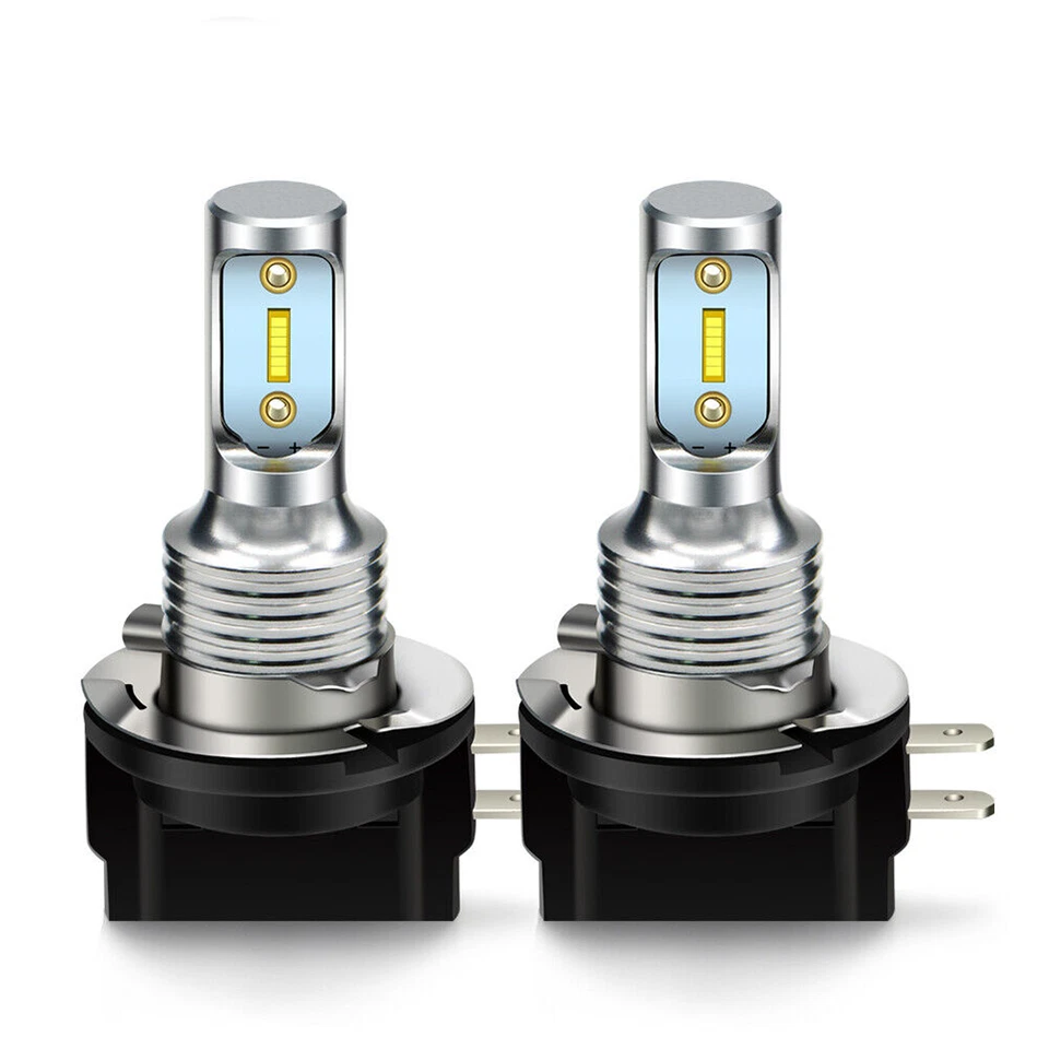 H11B LED Headlight Bulbs LOW BEAM For Hyundai Elantra 2007 2008 2009 2010 + - Image 2 of 4